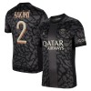 Original Fußballtrikot Paris Saint-Germain Hakimi 2 Ausweichtrikot 2023-24 Für Herren